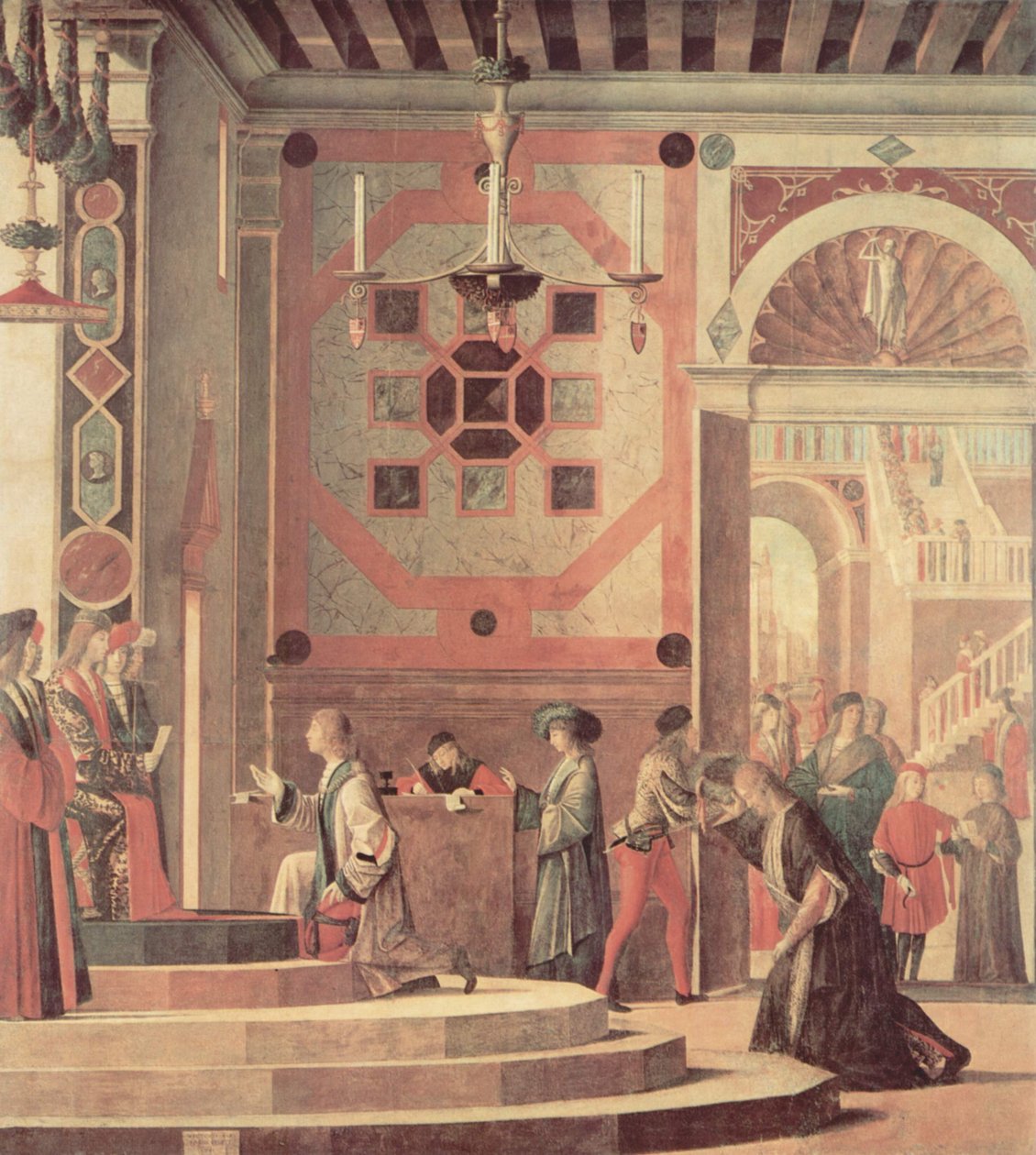 Festési ciklus Szent Ursula legendájáról alkotó: Vittore Carpaccio