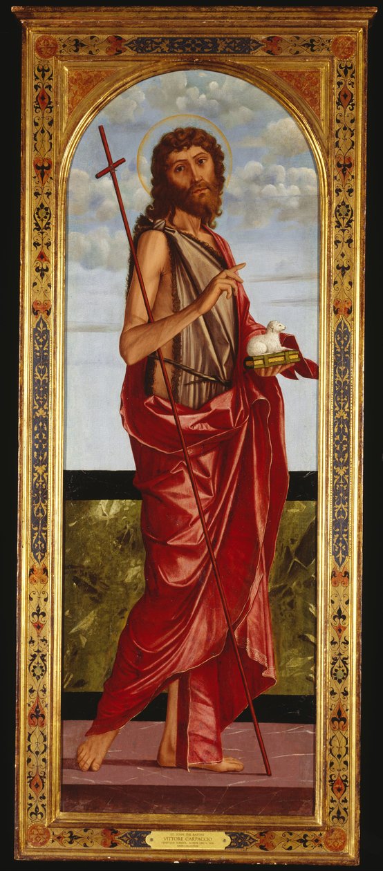 Keresztelő Szent János alkotó: Vittore Carpaccio
