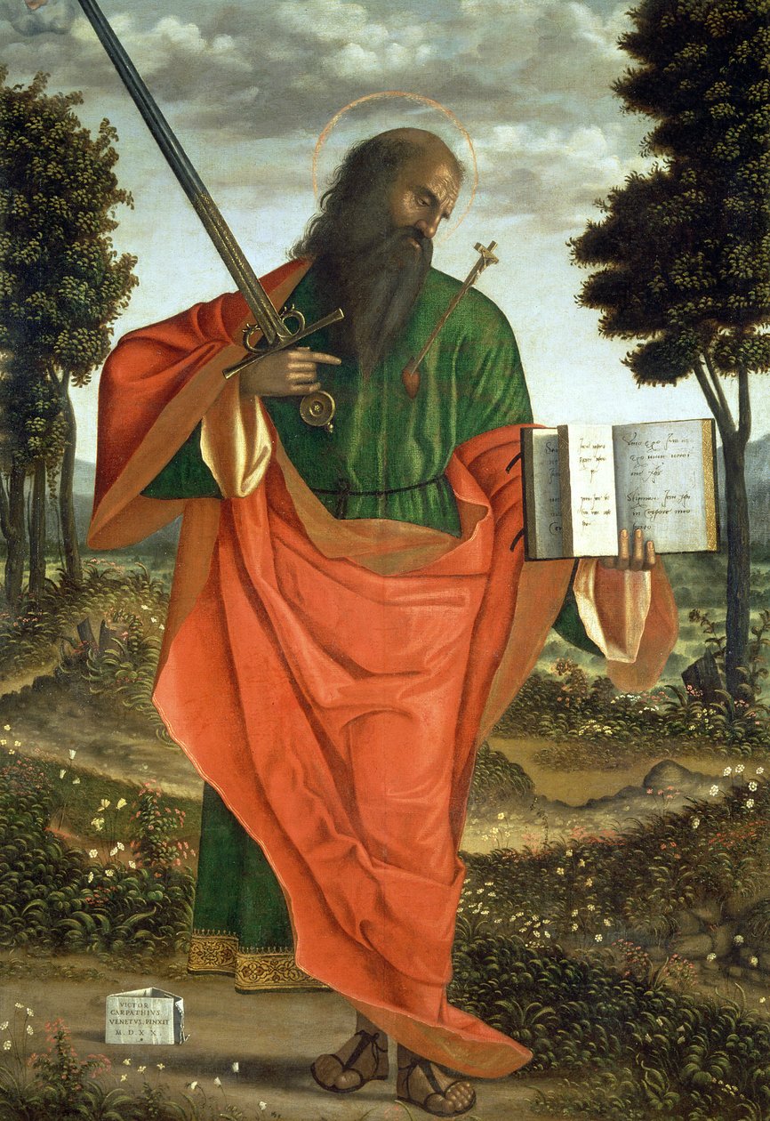 Szent Pál, 1520 alkotó: Vittore Carpaccio