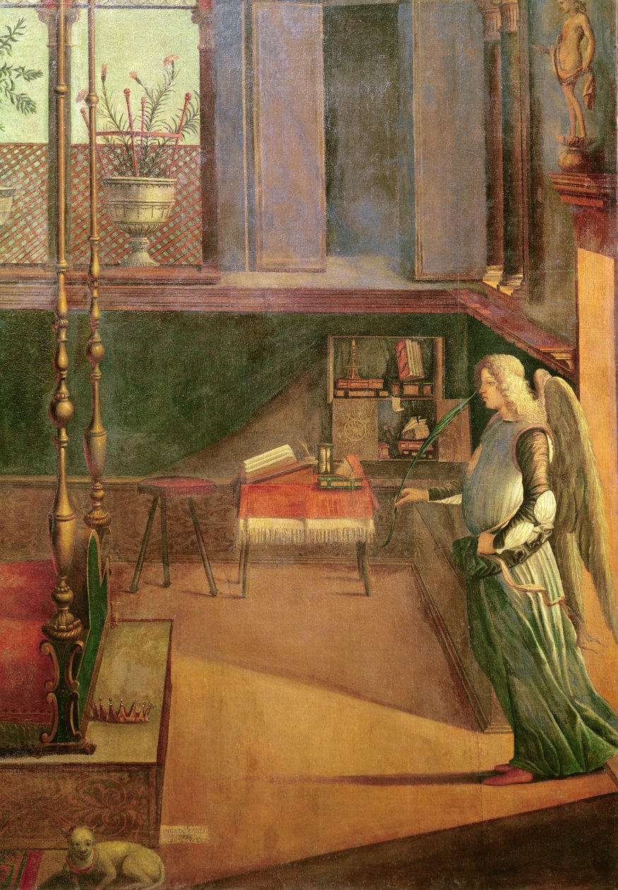 Szent Orsolya álma, 1495 (tempera, vászon) (209267, 686 részlet) alkotó: Vittore Carpaccio