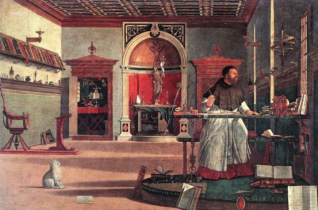 Szent Ágoston látomása alkotó: Vittore Carpaccio