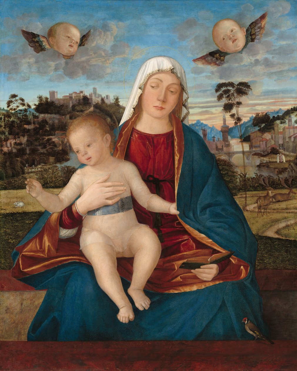 Vittore Carpaccio - Madonna és áldó gyermek alkotó: Vittore Carpaccio