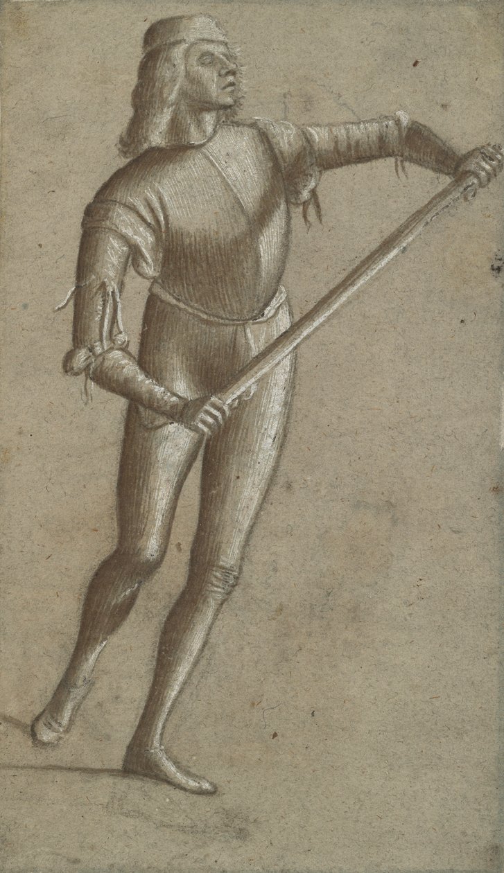 Carpaccio - Egy gondolier (recto), 1514-1520 körül alkotó: Vittore Carpaccio