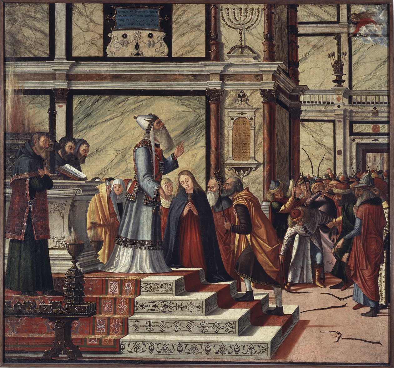 Szűzanya házassága alkotó: Vittore Carpaccio