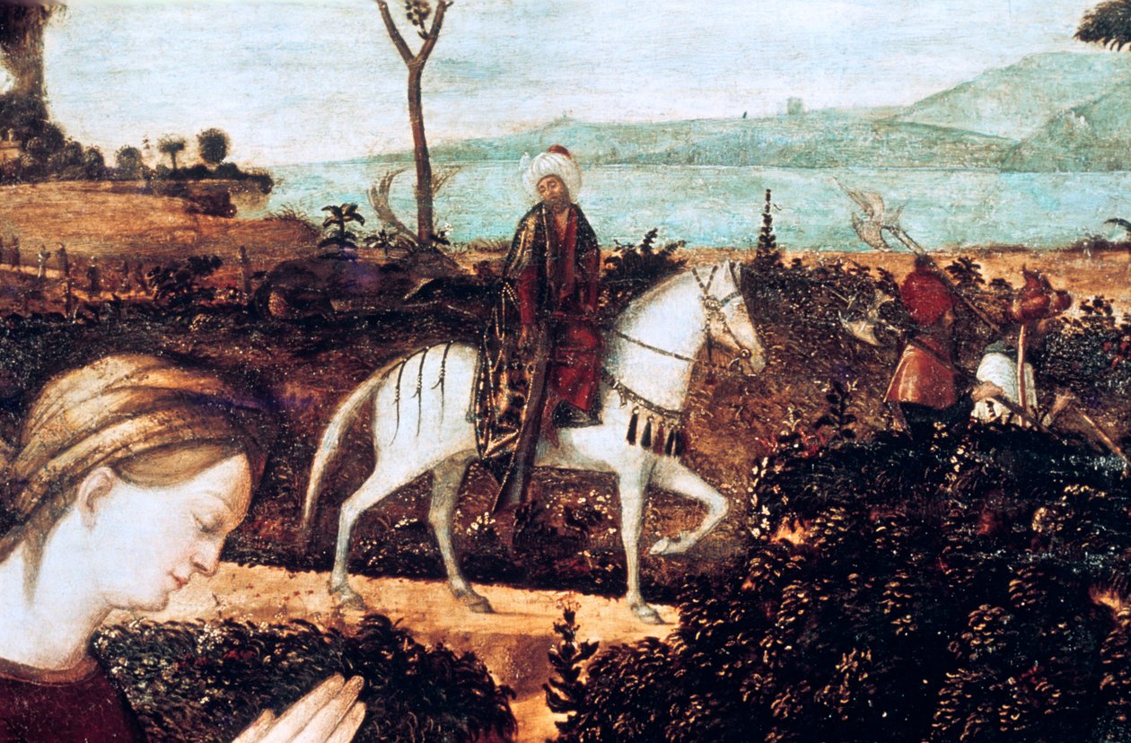Szent Család, részlet alkotó: Vittore Carpaccio