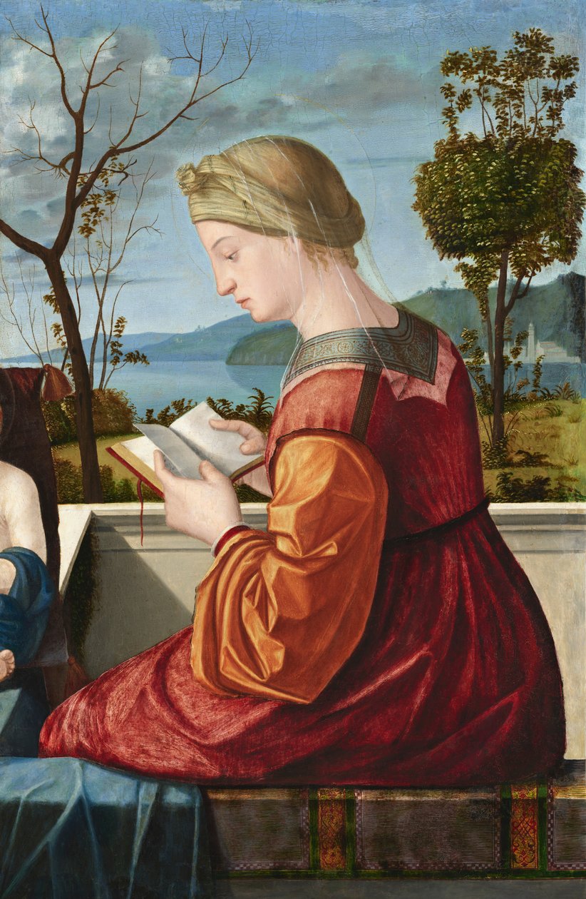 A Szűz olvasása alkotó: Vittore Carpaccio