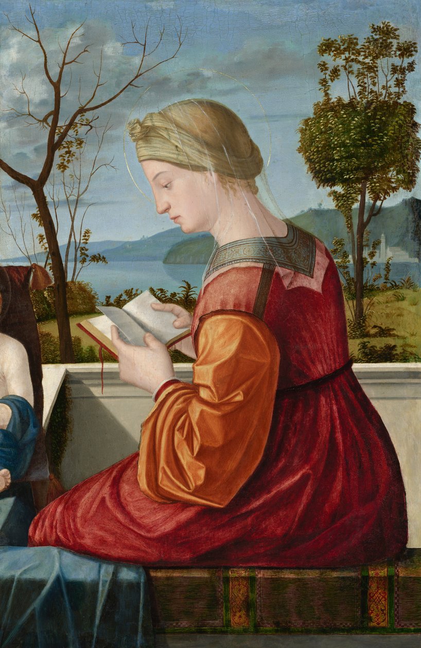 A Szűz olvasása alkotó: Vittore Carpaccio