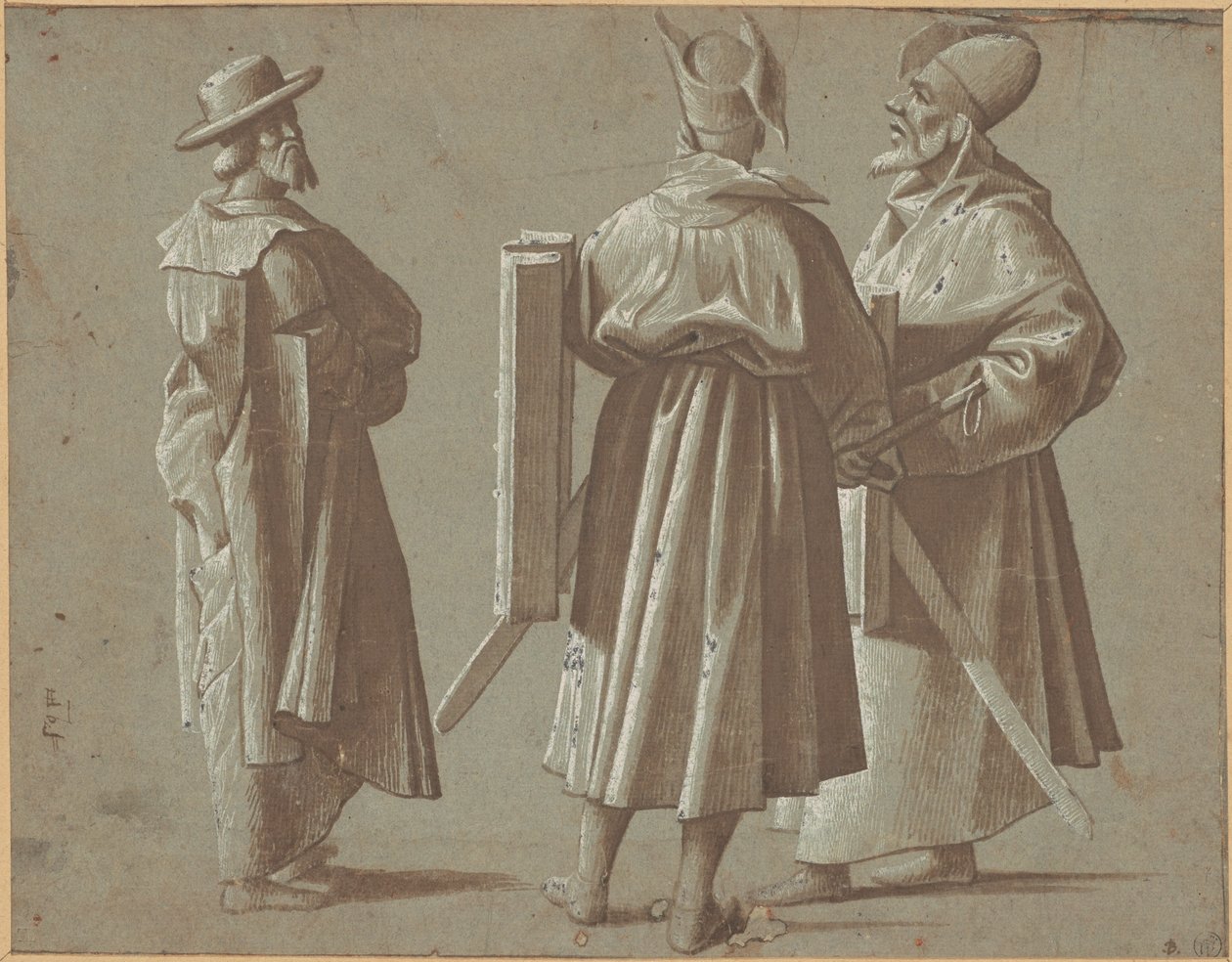 Három alak alkotó: Vittore Carpaccio