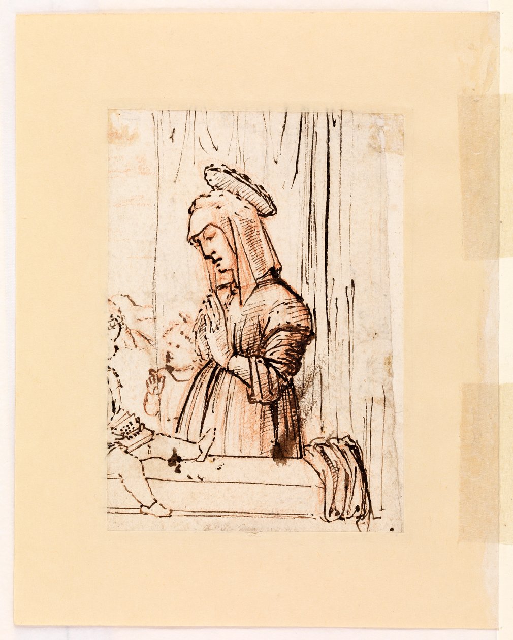 Szűz imádja a Kisded Krisztust Szent Jánossal alkotó: Vittore Carpaccio
