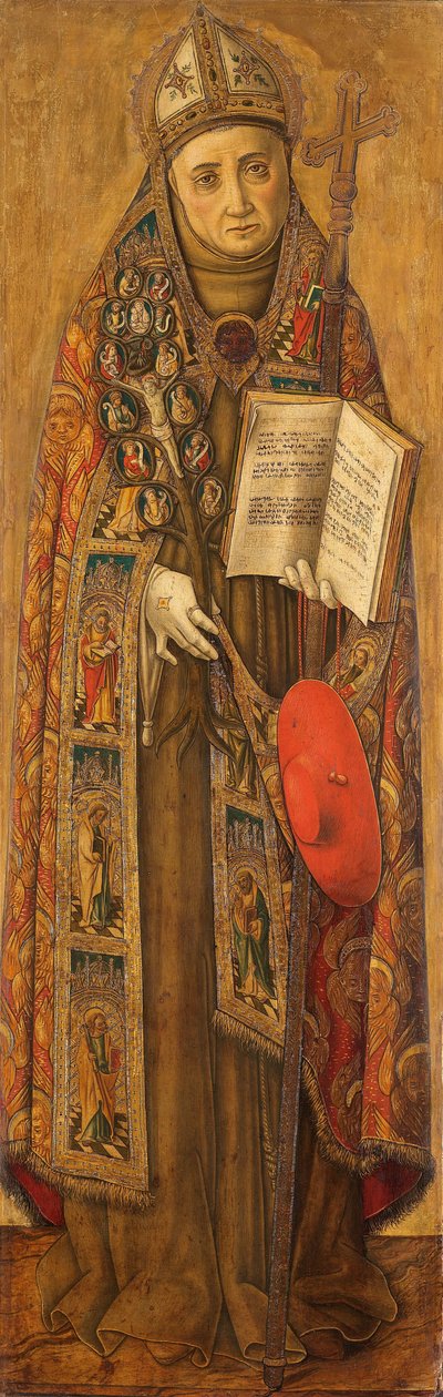 Szent Bonaventura alkotó: Vittore Crivelli