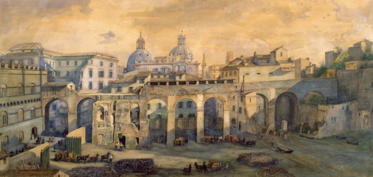 A Palazzo Venezia vízvezetéke, Róma alkotó: Vittorio Marchi