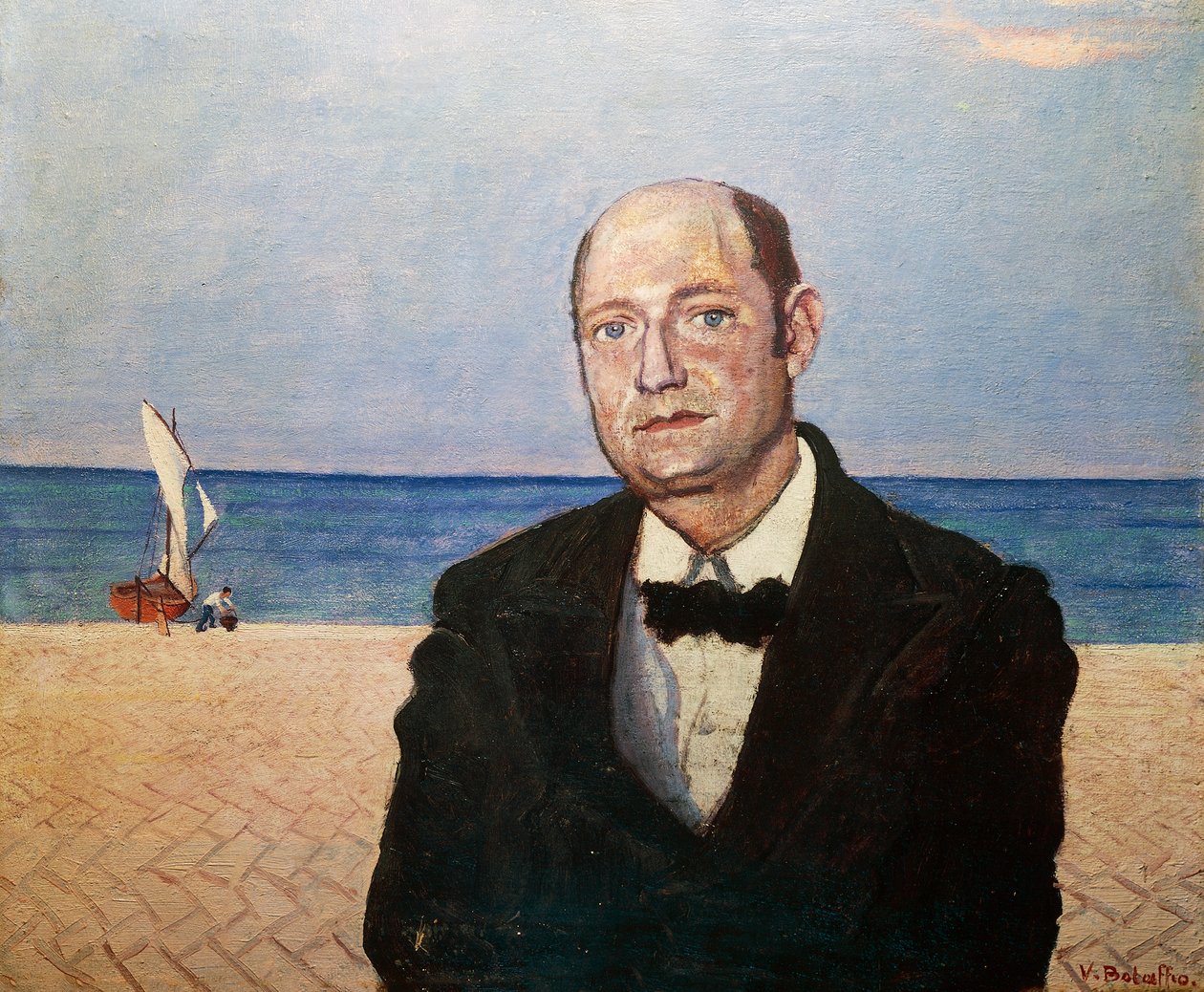 Umberto Saba portréja (Umberto Poli álneve alkotó: Vittorio Bolaffio