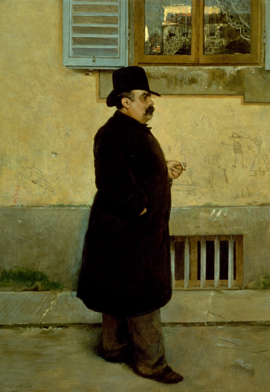 Yorick portréja, Vittorio Matteo Corcos (1859-1933), olaj, vászon, 200x140 cm alkotó: Vittorio Matteo Corcos
