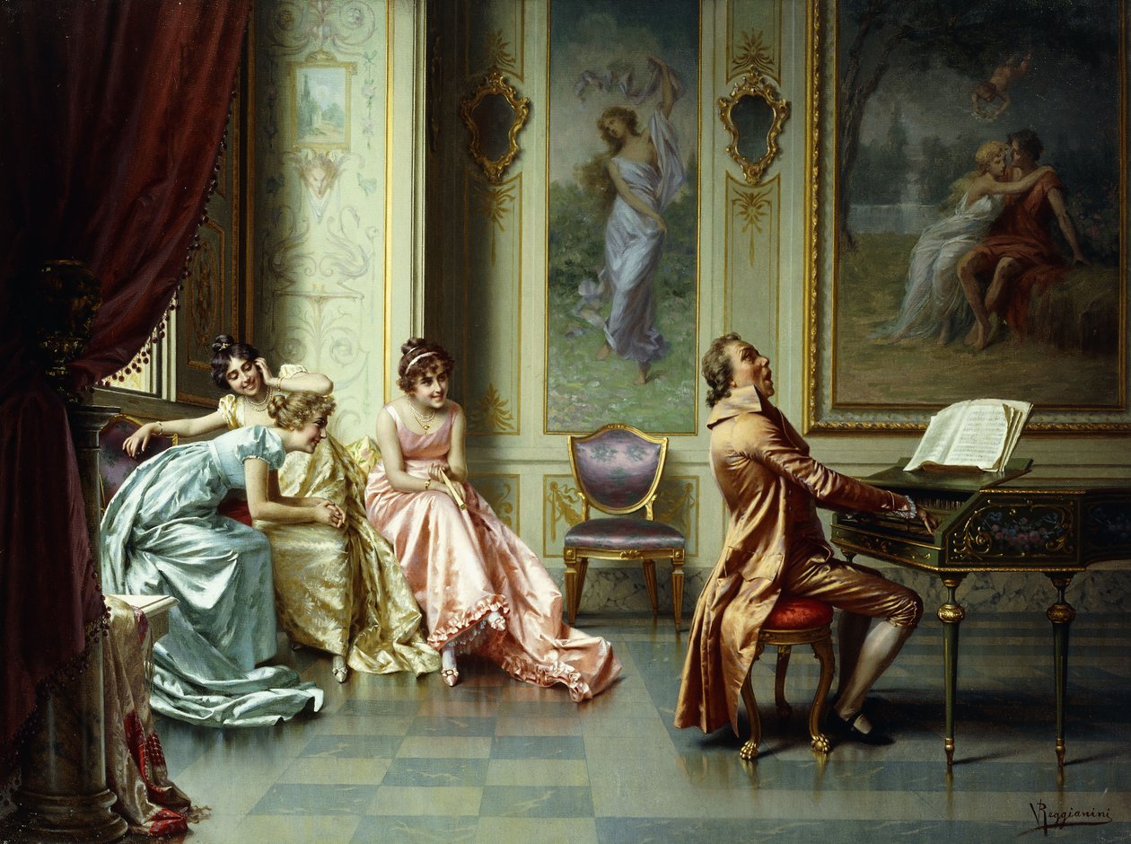 A délutáni koncert – hangtalanul alkotó: Vittorio Reggianini