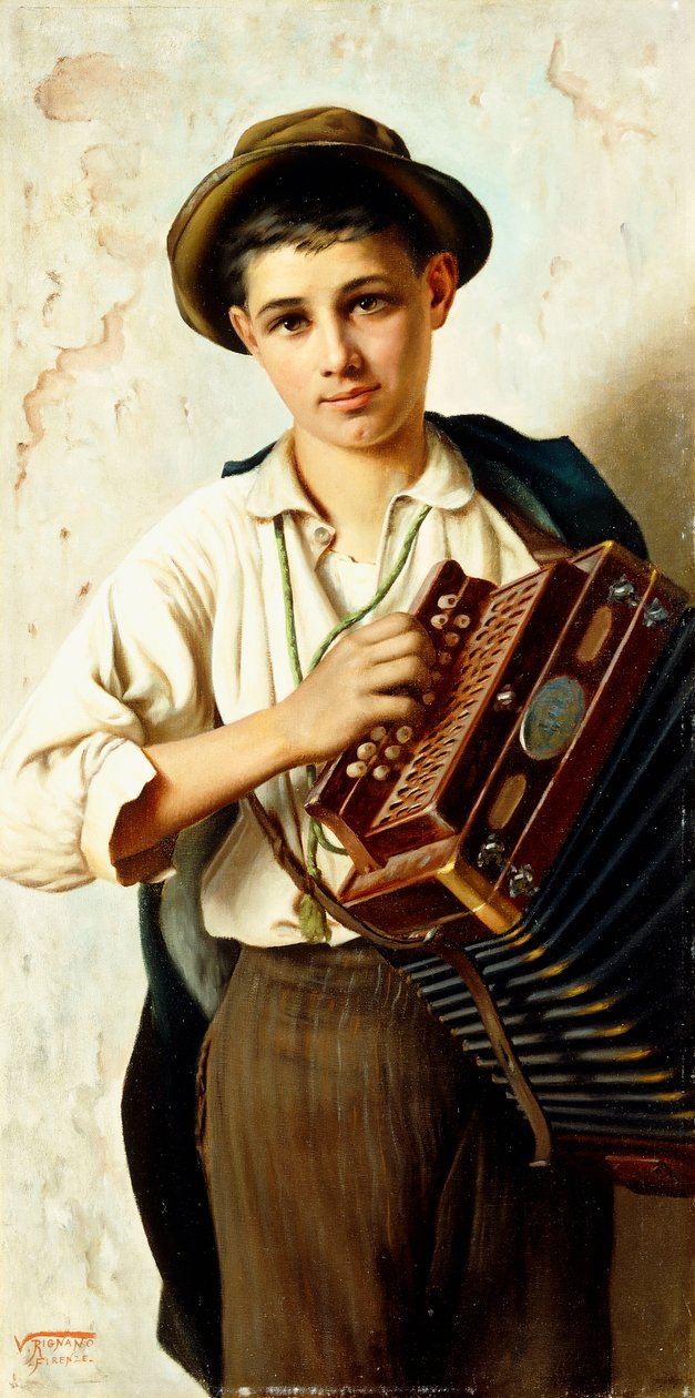 Egy fiatal harmonikás alkotó: Vittorio Rignano