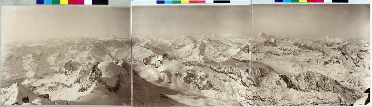 Alpok panoráma alkotó: Vittorio Sella