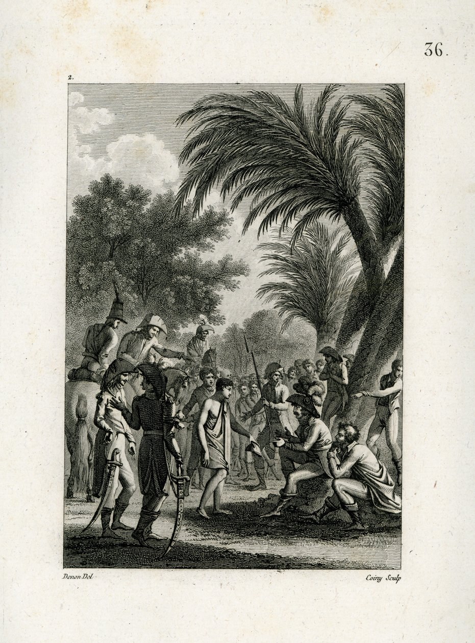 Metszés alkotó: Dominique Vivant Denon