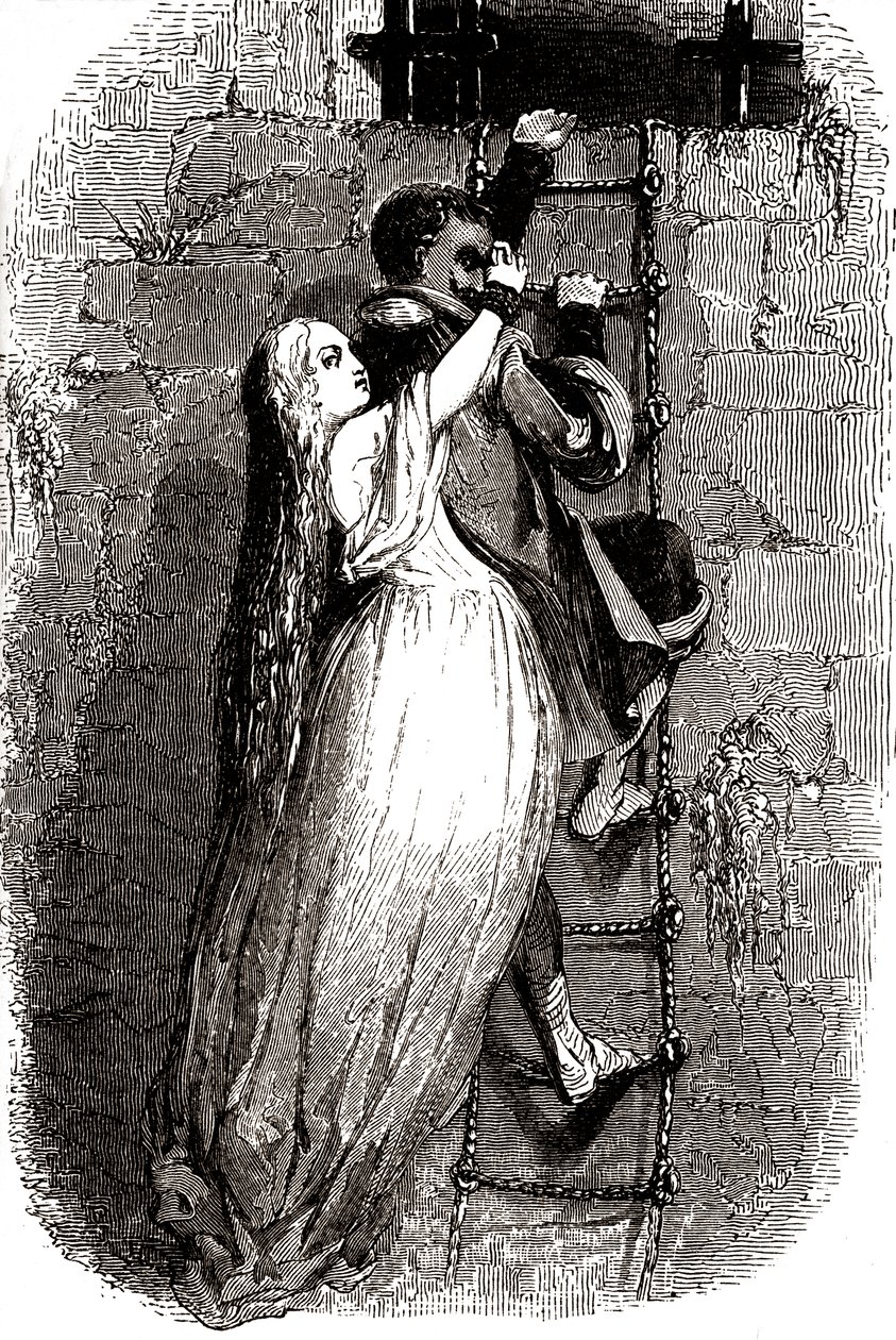Milady de Winter menekülése alkotó: Vivant (after) Beauce
