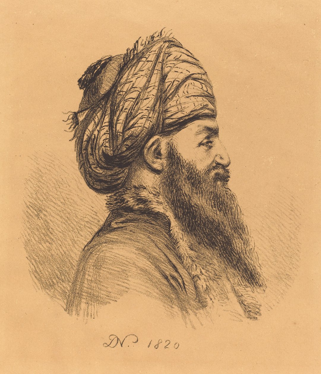 A turbáni Oriental profil vezetője alkotó: Vivant Denon