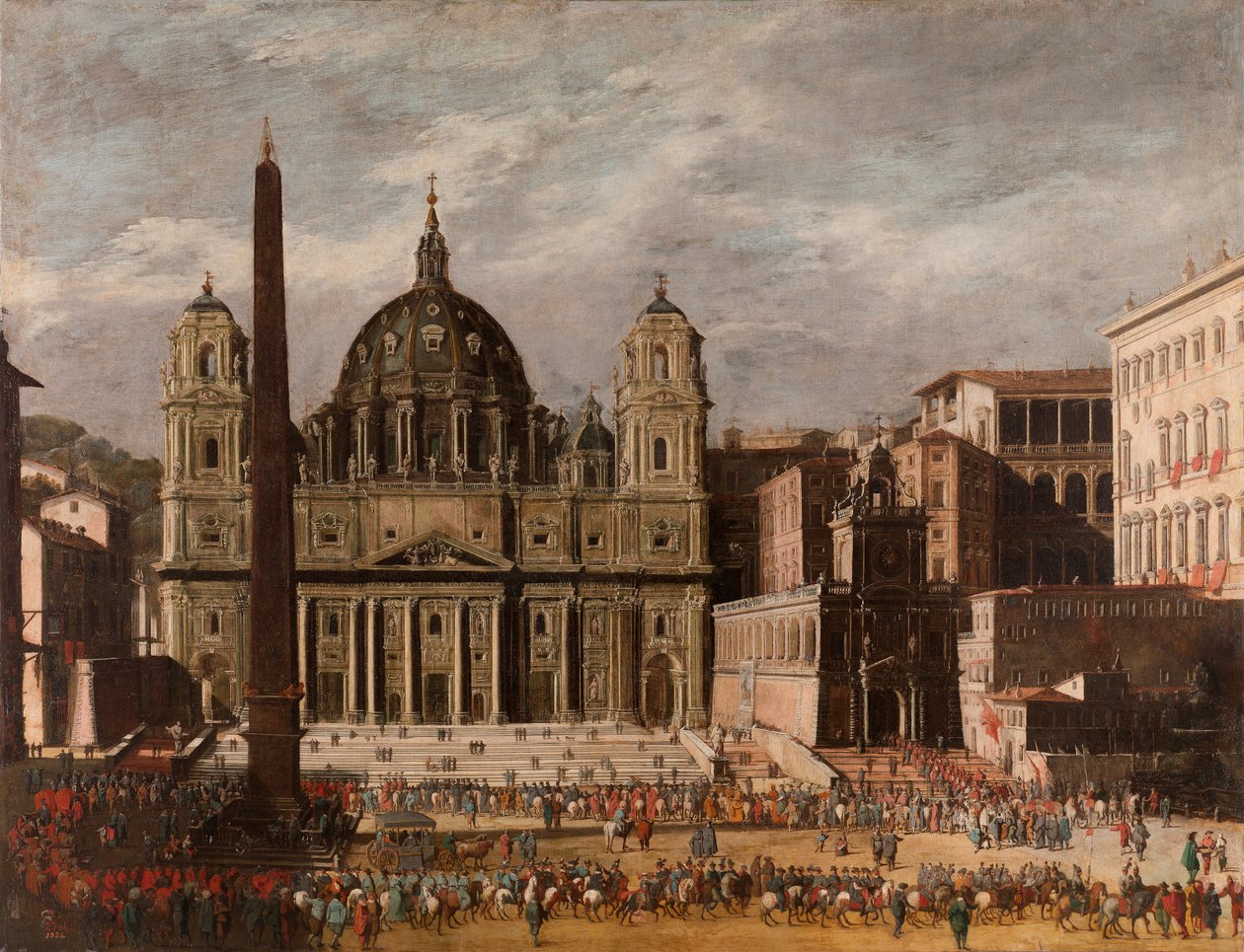 Szent Péter, Róma alkotó: Viviano Codazzi