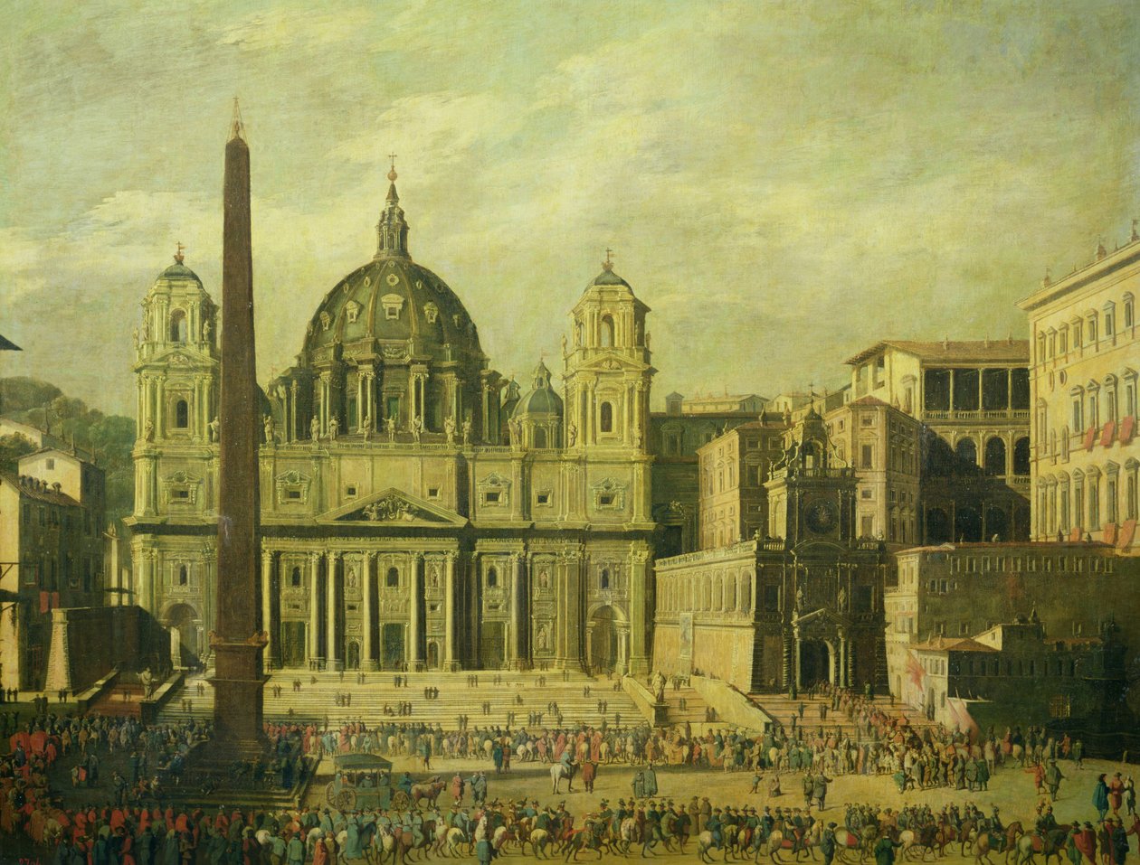 Szent Péter, Róma, 1630 alkotó: Viviano Codazzi