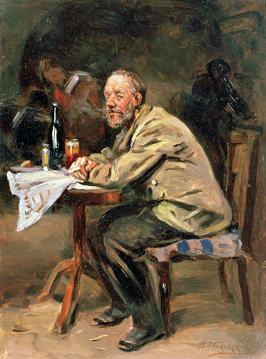 A Palacknál alkotó: Vladimir Egorovic Makovsky