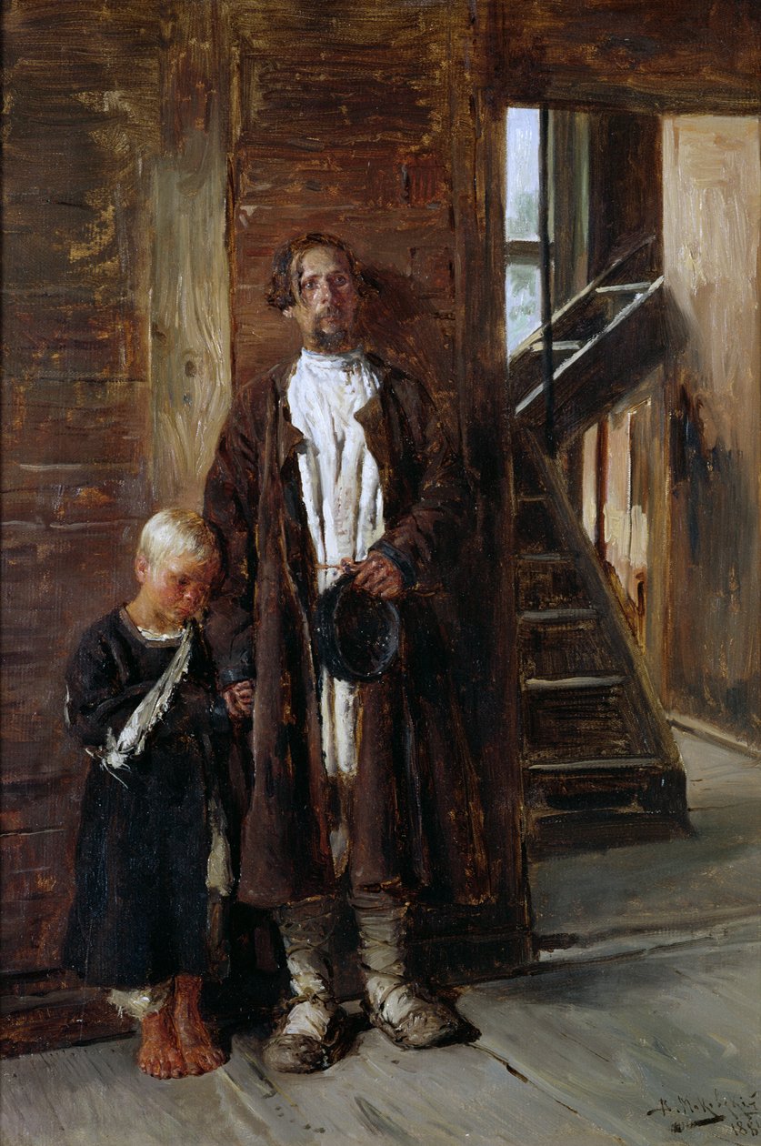 Az orvostudomány nyomában, 1884 alkotó: Vladimir Egorovic Makovsky
