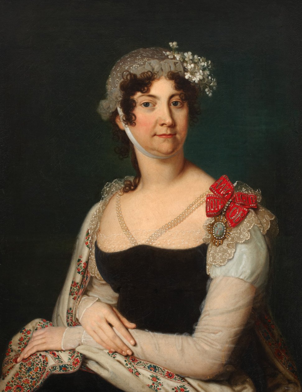 Natalia von Buxhoeveden grófnő, 1809 alkotó: Vladimir Lukich Borovikovsky
