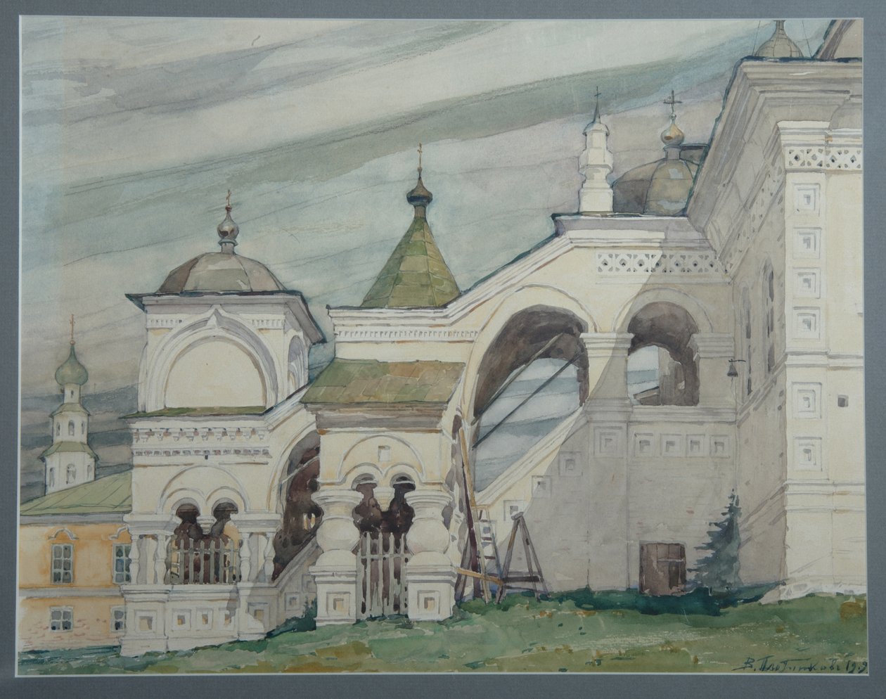 Szolikamszki Szentháromság-templom, 1909 alkotó: Vladimir Alexandrovich Plotnikov