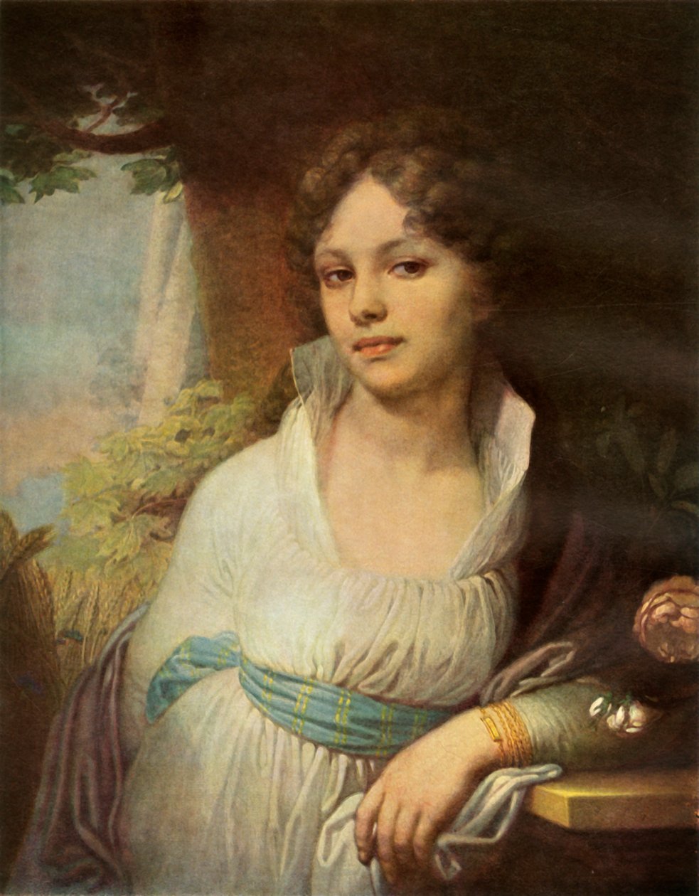 „Obi Maria Ivanovna Lopukhanna portréja”, ௧௭௭, ௧௯௬௫. alkotó: Vladimir Borovikovsky