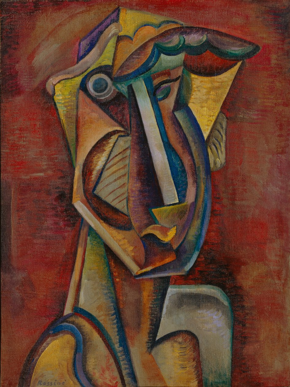 Költőnő, 1920-as évek alkotó: Daniel Vladimir Baranoff Rossine