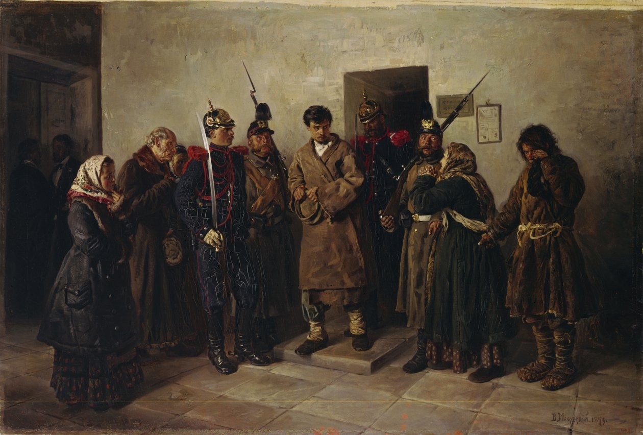 Elítélt, 1879 alkotó: Vladimir Egorovic Makovsky