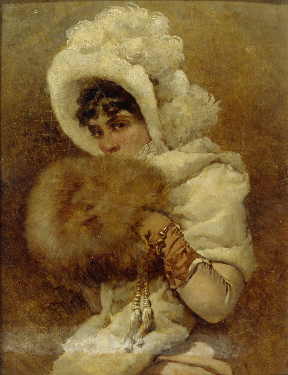 Muffos lány, 1884 alkotó: Vladimir Egorovic Makovsky