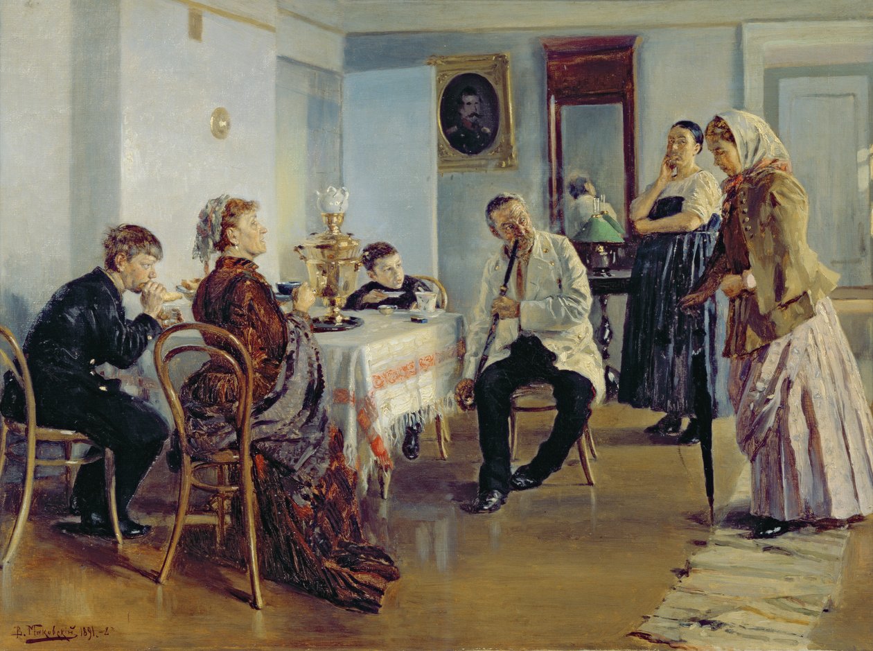 Szobabérlés, 1891-92 alkotó: Vladimir Egorovic Makovsky