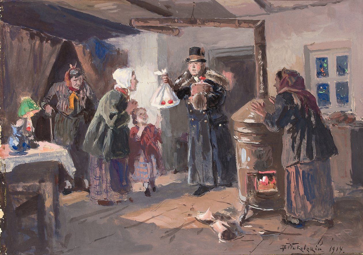 A jótevő, 1914 alkotó: Vladimir Egorovic Makovsky