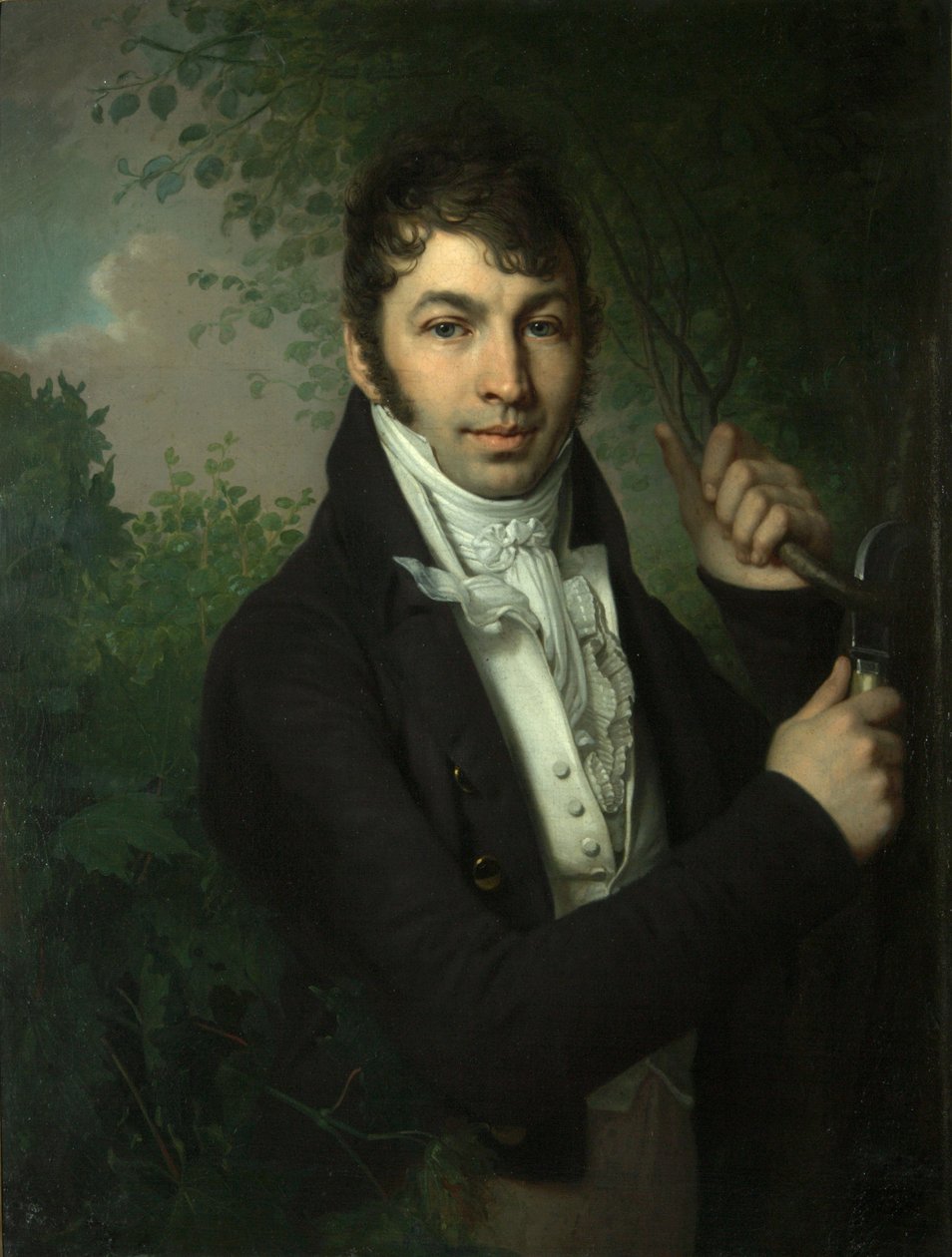 Alekszandr Petrovics Dubovickij portréja, 1816 és 1820 között alkotó: Vladimir Lukich Borovikovsky