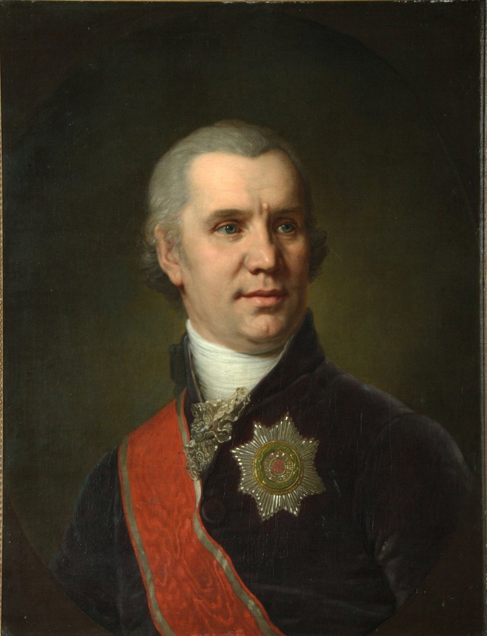 Alekszej Cyprian Rokosowski portréja, 1804 előtt alkotó: Vladimir Lukich Borovikovsky