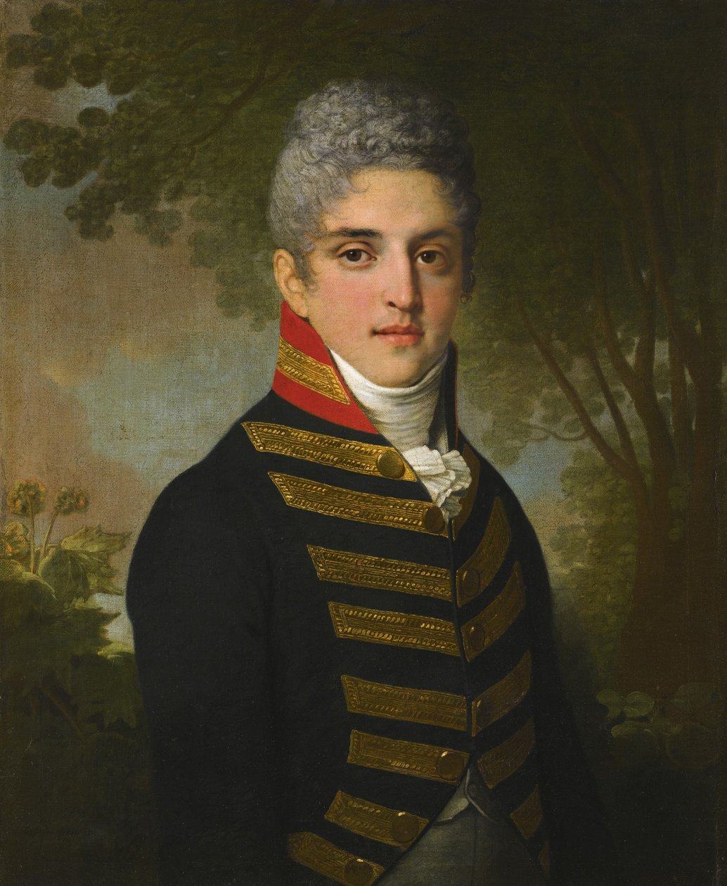 Ardalion Petrovics Novoszelcev portréja, 1807 alkotó: Vladimir Lukich Borovikovsky