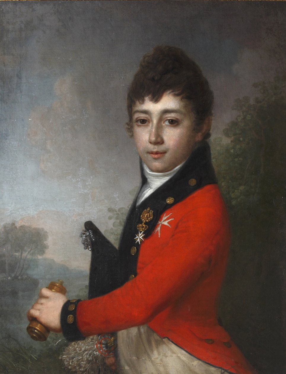 Alekszej Nyikolajevics Szerdobin báró portréja 1790-1834, mint gyermek. alkotó: Vladimir Lukich Borovikovsky