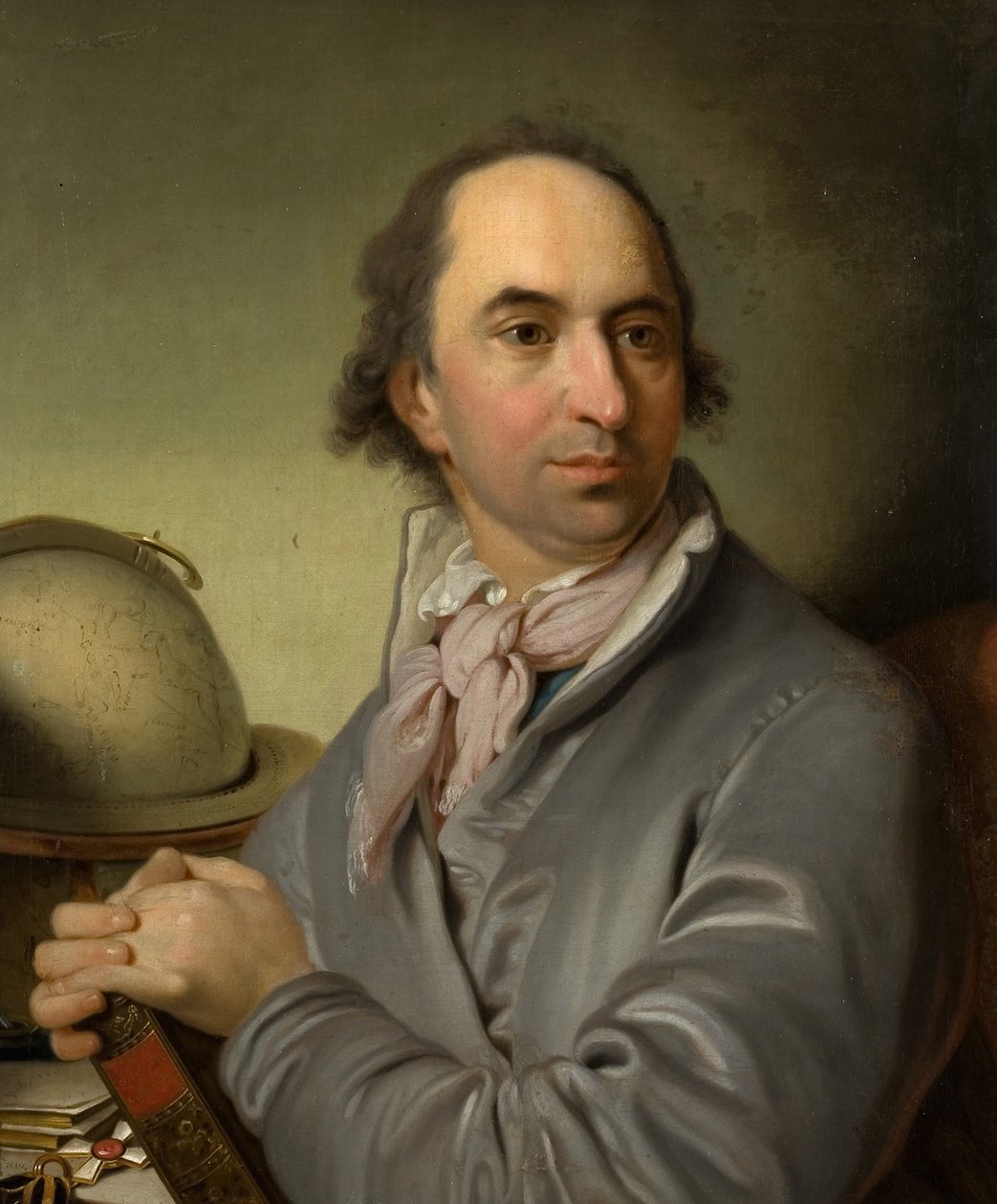 Alekszandr Szemjonovics Khvosztov gróf portréja 1753-1820, 1801 alkotó: Vladimir Lukich Borovikovsky