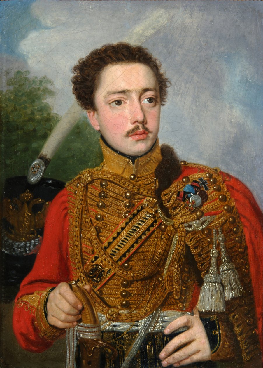 Pavel Szemjonovics Maszjukov portréja, 1817 alkotó: Vladimir Lukich Borovikovsky