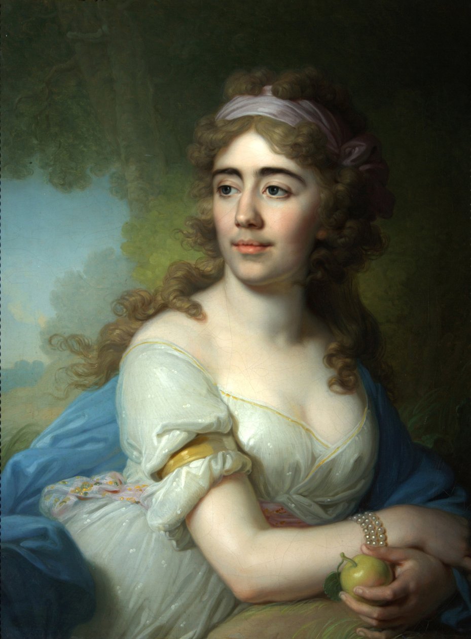 Szkobejeva portréja, 1790-es évek alkotó: Vladimir Lukich Borovikovsky