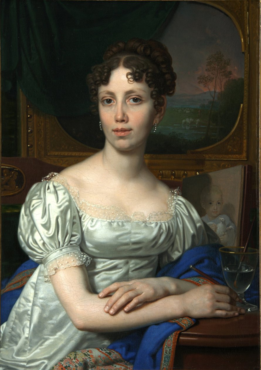 Jekaterina Vladimirovna Rodzianko portréja, 1821 alkotó: Vladimir Lukich Borovikovsky