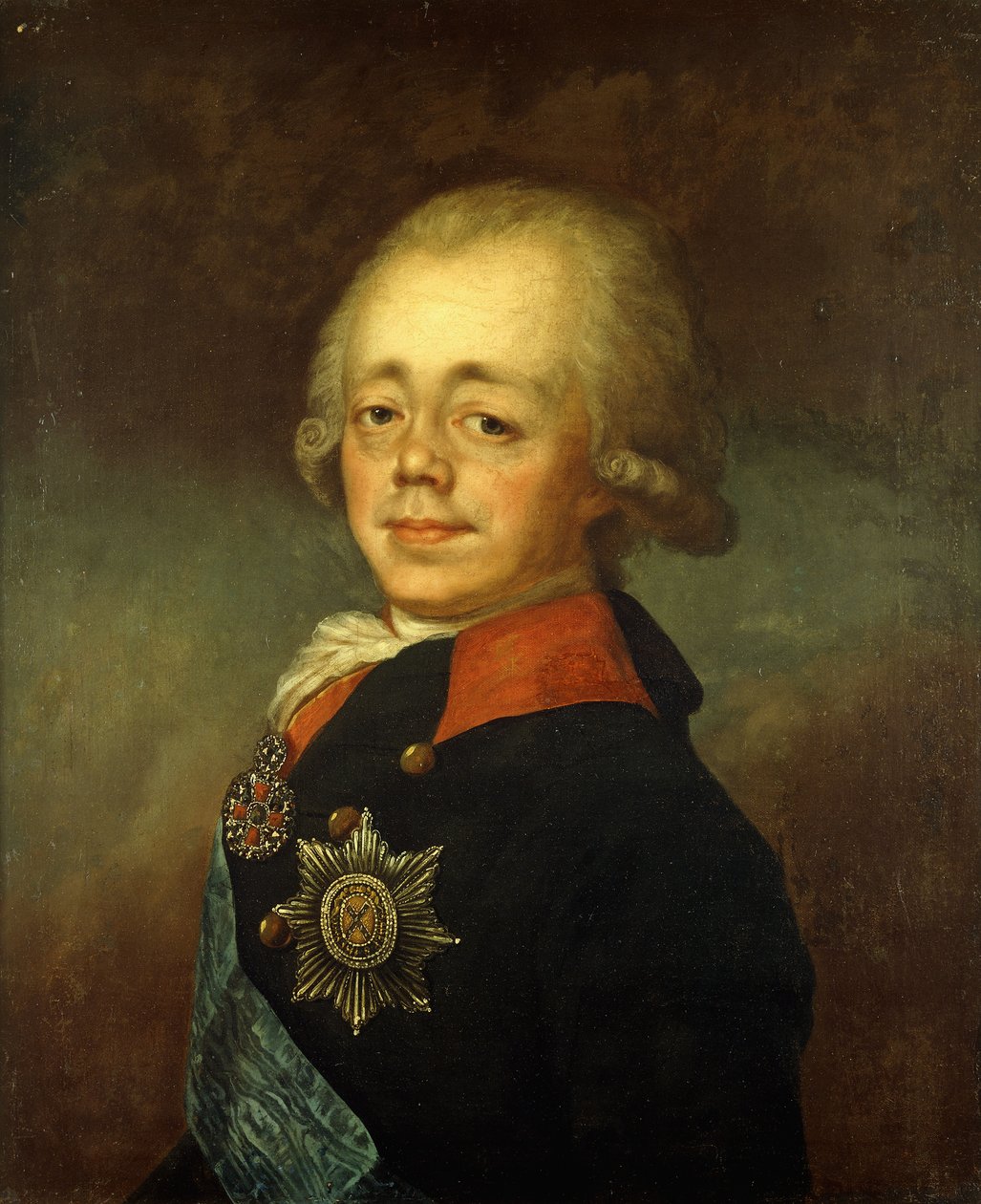 Petrovich Pál nagyherceg portréja alkotó: Vladimir Lukich Borovikovsky
