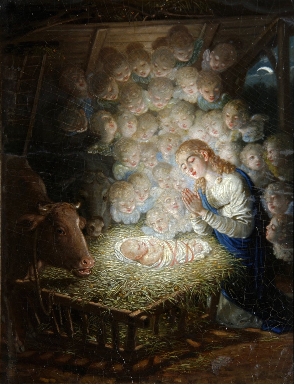 Krisztus születése A szent éjszaka”. alkotó: Vladimir Lukich Borovikovsky