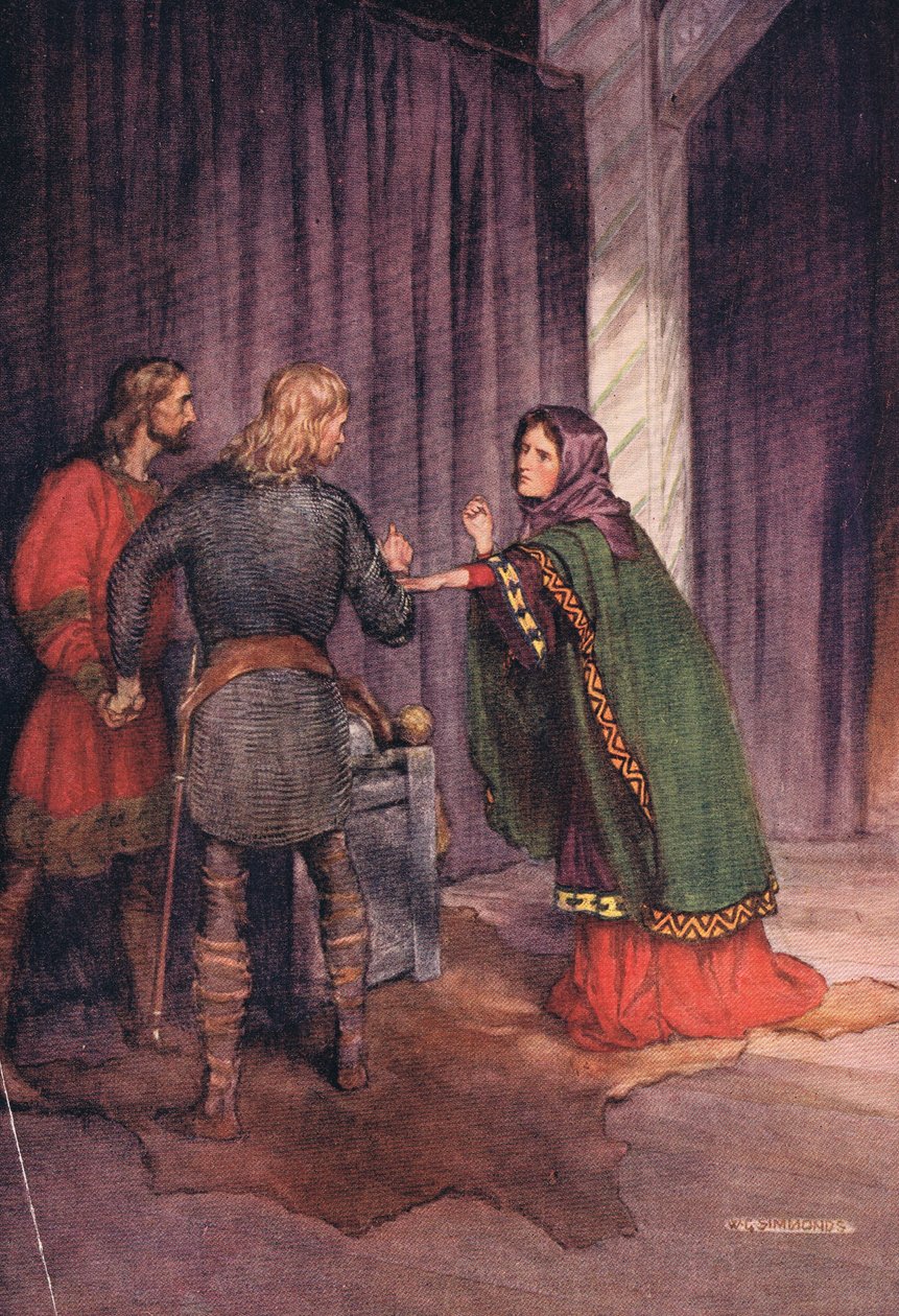 „Az egyik jaj a másik sarkát tapossa”, 1910 alkotó: W. G. Simmonds