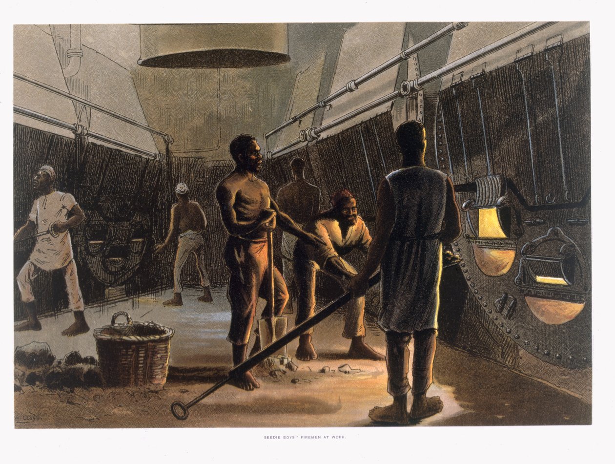 The Stokehole, a „P und O Pencillings”-ből alkotó: W. Lloyd