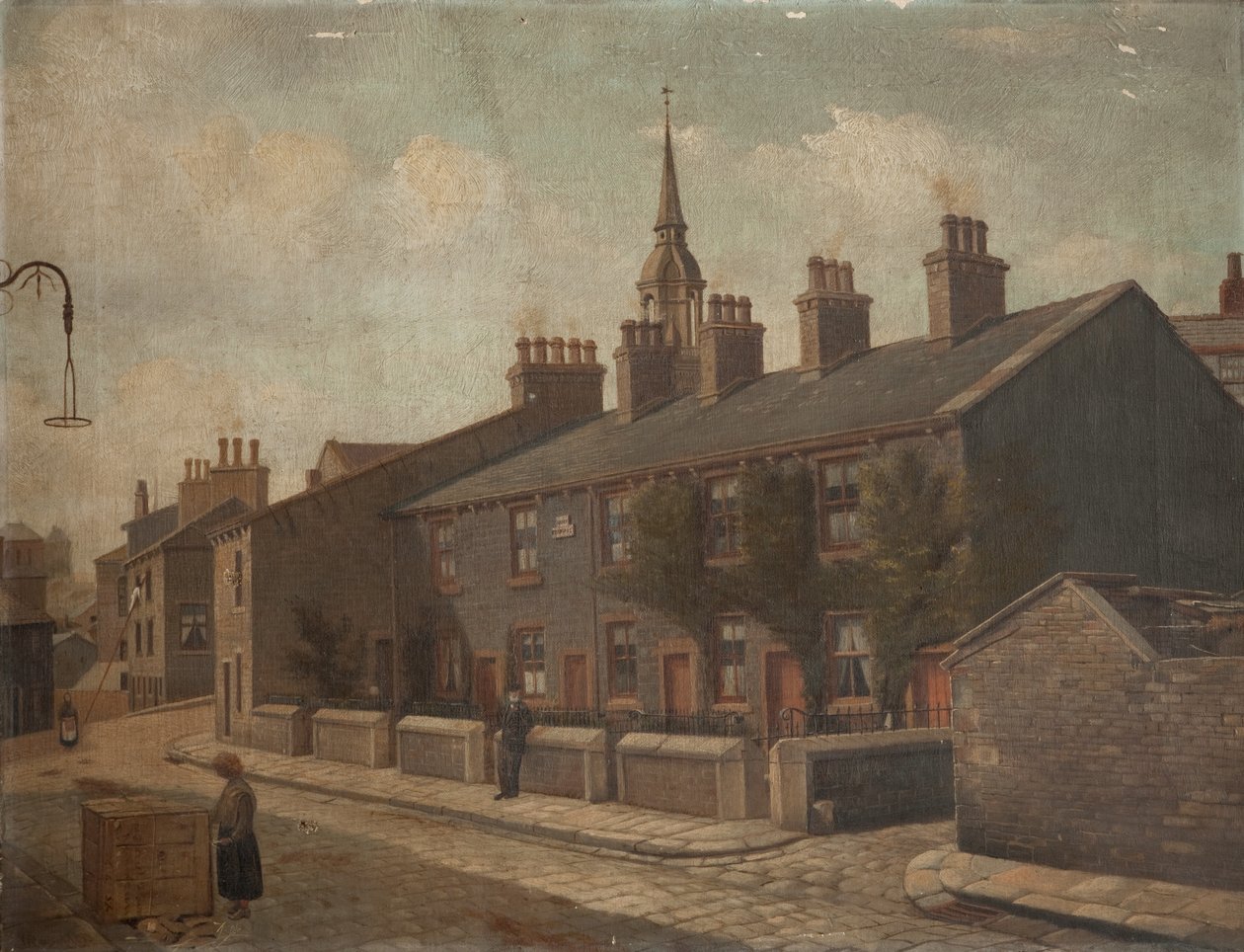 Black Abbey Street, 1893 alkotó: W. Rawsle
