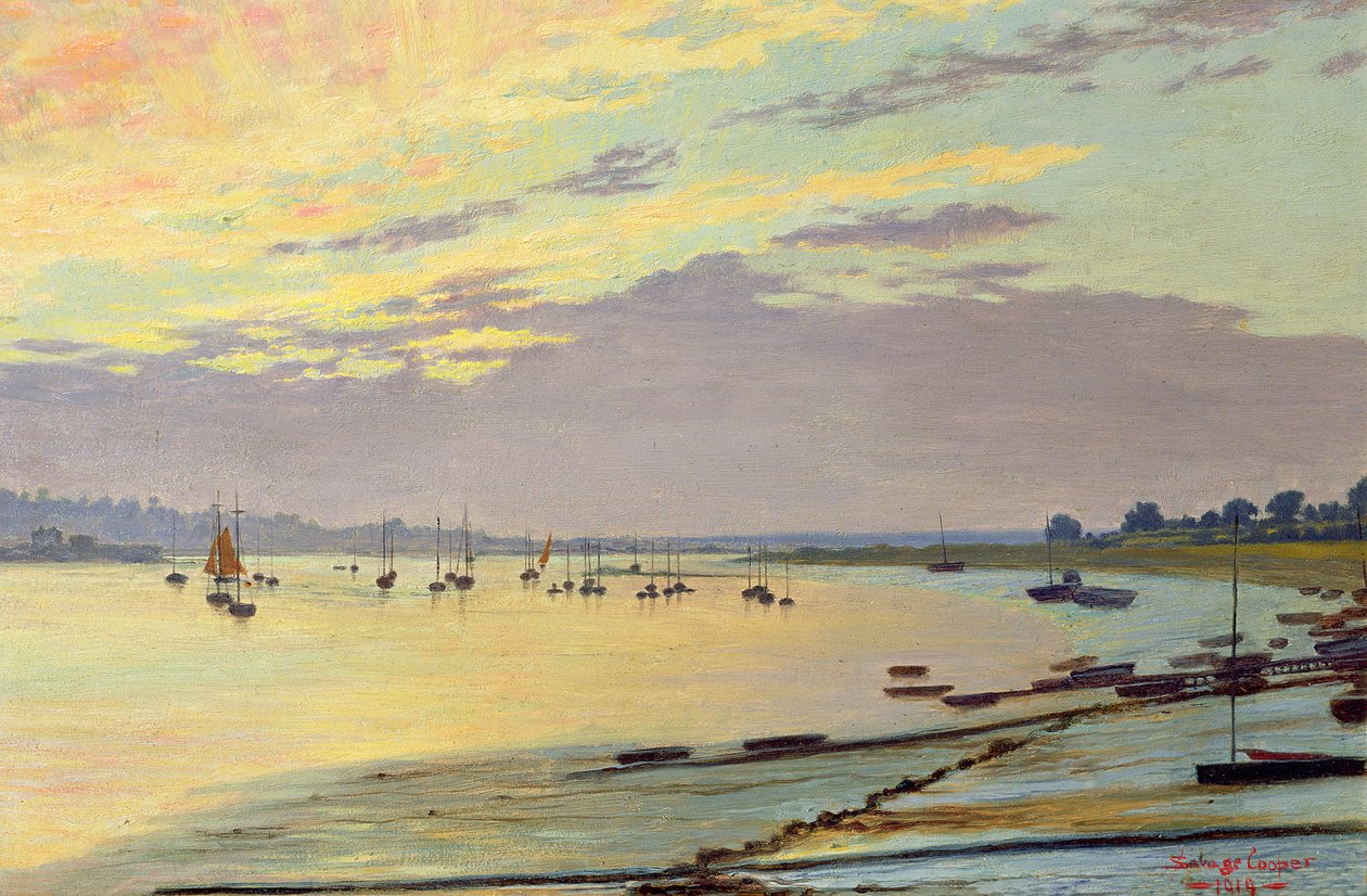 Apály, 1919 alkotó: W. Savage Cooper