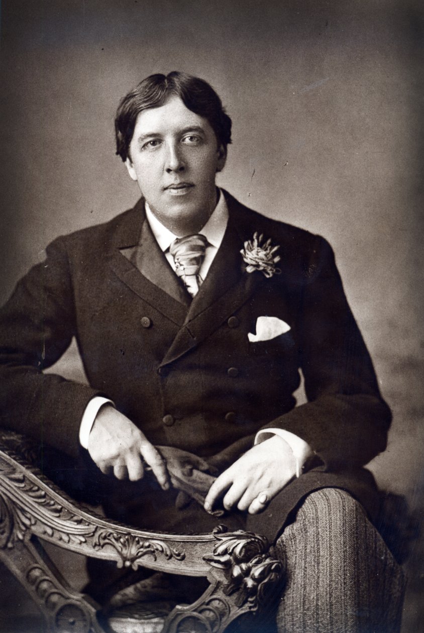 Oscar Wilde, 1889 (szénnyomásos fotó) alkotó: William and Daniel Downey